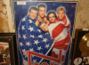 nsync wrapped up in american flag